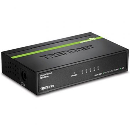 TRENDnet TEG-S50G Switch de red Gigabit de 5 puertos